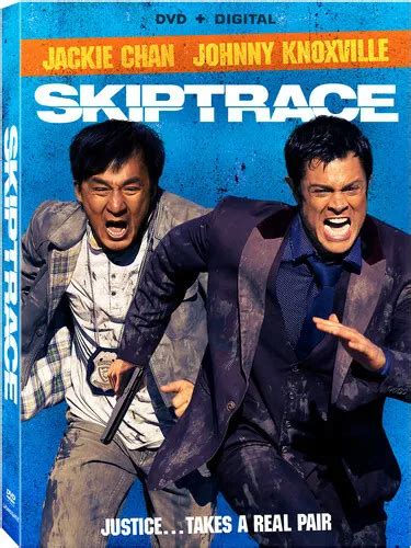 SKIPTRACE JACKIE Chan Johnny Knoxville SKIP TRACE DVD NO DIGITAL CODE PicClick