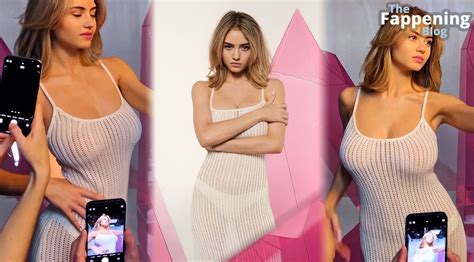 Leni Klum Poses In A Sheer Dress 8 Photos Video The Sex Scene