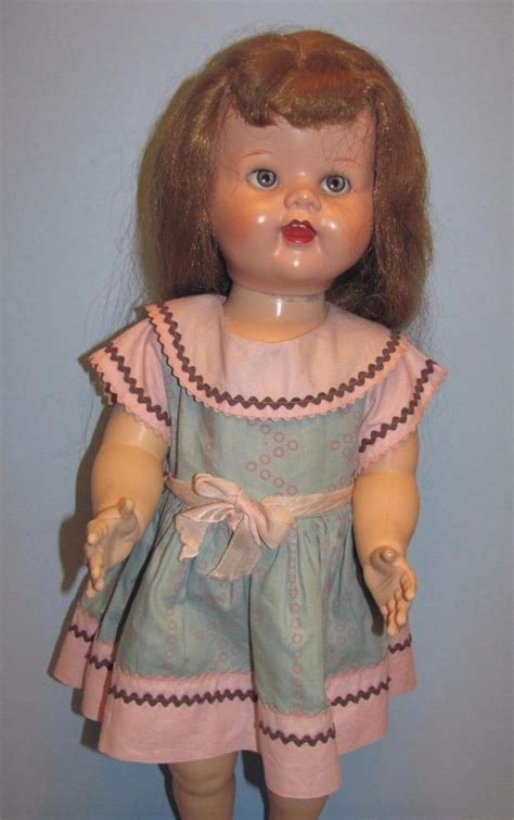 vintage 1950 s ideal saucy walker doll with flirty eyes 22 original dress muñecas de época