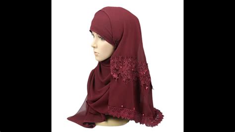 Available Floral Design Dubai Bulk Chiffon Scarves Hijab Wholesale