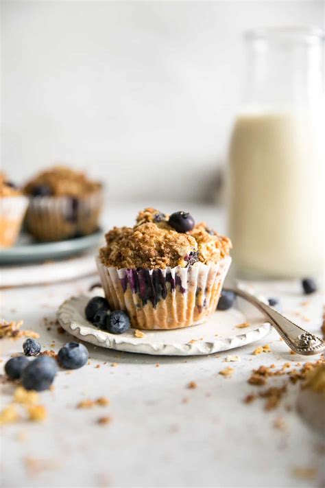 Healthy Whole Wheat Blueberry Muffins Fit Mitten Kitchen