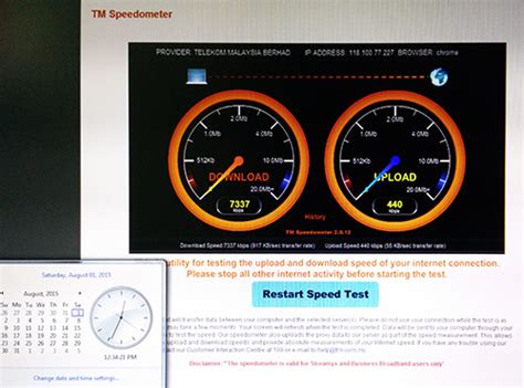 At the end of the test, the following data is collected and stored Dear Streamyx (Telekom Malaysia), Please Stop Trolling Me ...