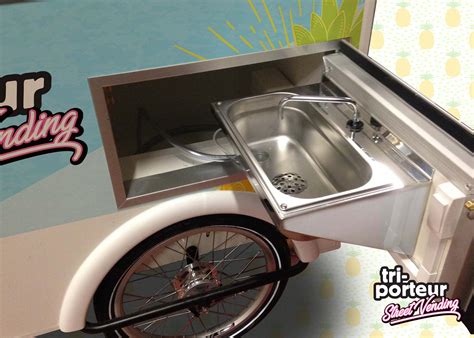 Food Bike Snack Chariots De Nourriture Remorque Alimentaire Triporteur