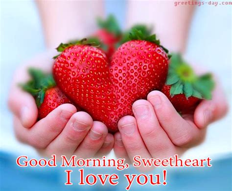 Greeting Cards For Every Day Good Morning Sweetheart