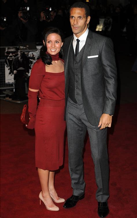 rio ferdinand yet to grieve properly for wife rebecca bbc news