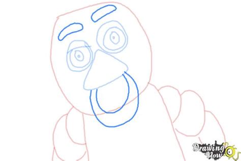 How To Draw Chica From Five Nights At Freddys Drawingnow