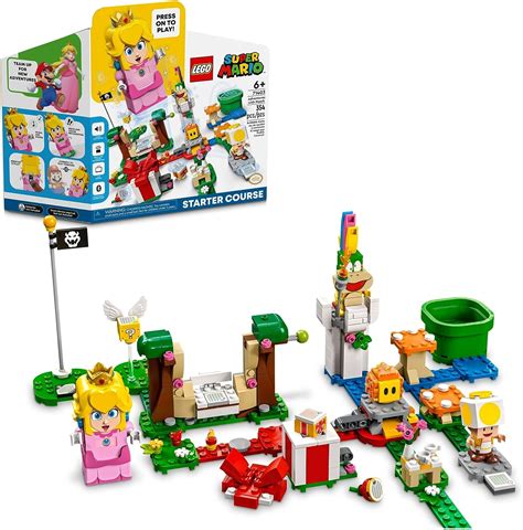 Buy LEGO Super Mario Adventures With Peach Starter Course Building Toy Set Toy Playset