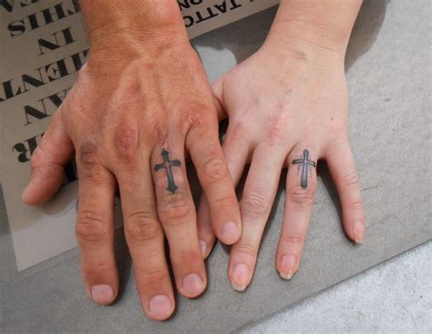 Cross Tattoo On Finger Designs Ideas And Meaning Tattoos For You