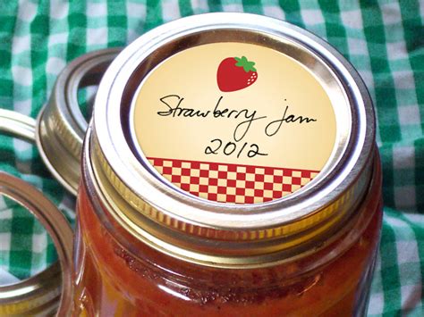 Colorful Adhesive Canning Jar Labels New Labels In My Etsy Shop