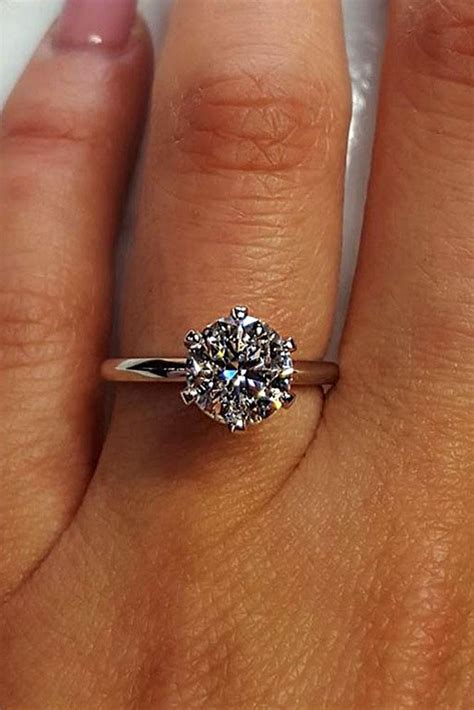 24 Classic Engagement Rings For The Timeless Bride Oh So Perfect Proposal