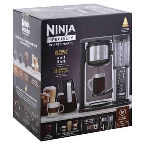 Ninja Specialty Fold Away Frother Cm401 Coffee Maker