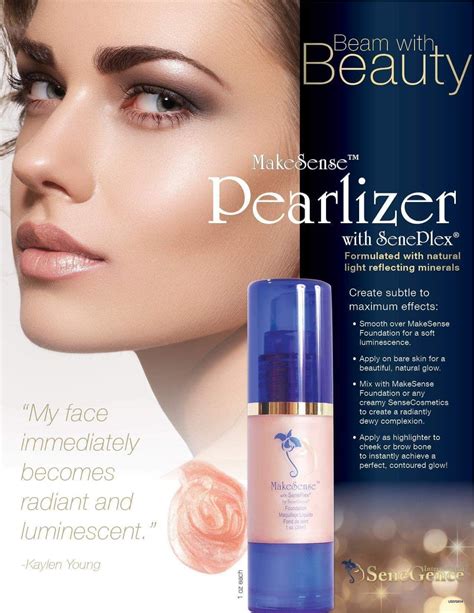 Pearlizer by SeneGence. A foundation with a pearly sheen to it! ️ | Senegence makeup, Senegence ...