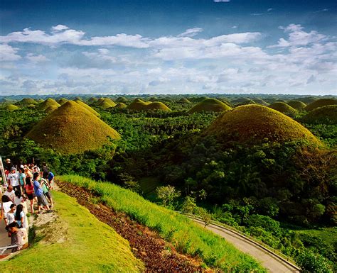 Chocolate Hills Probably Bohols Philippines Most Famous Flickr