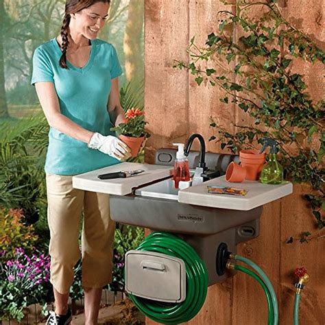 I have wanted an outdoor sink forever and finally got around to building one! 15 Smart and Innovative Gardening Gadgets.
