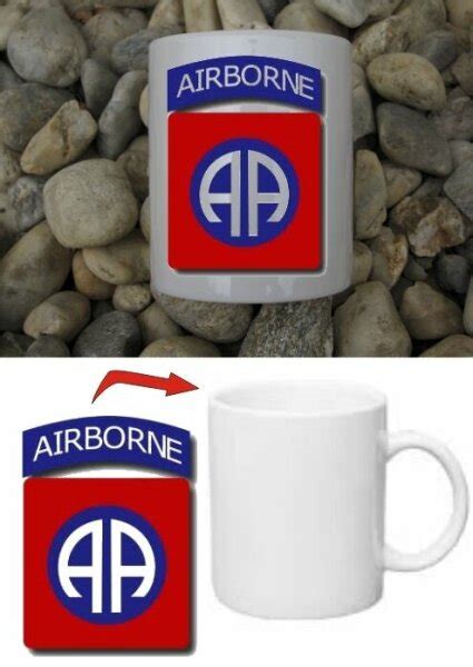82nd Airborne Division Kaffee Tasse Mug Us Army Paratrooper Navy Seal