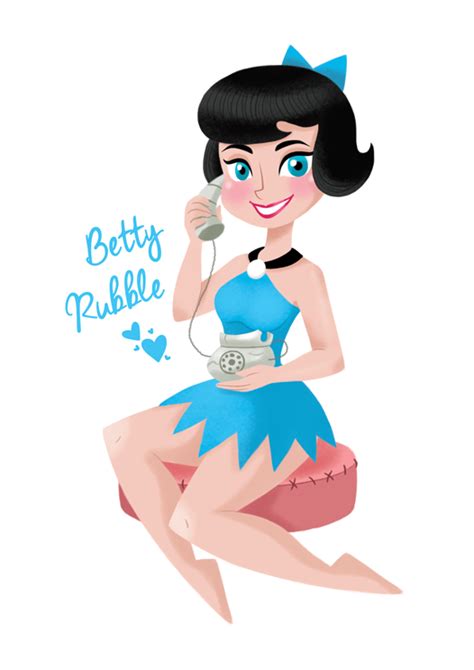 Betty Rubble By Inehime Deviantart Com On Deviantart Betty Rubble Disney And More Deviantart