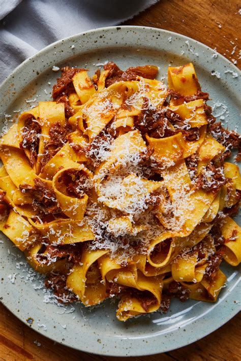 In addition to beef, italian (unsmoked). Tagliatelle al Ragù alla Bolognese Recipe | Recipe in 2020 ...
