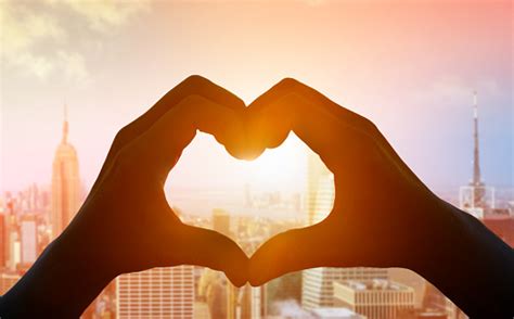 Hands Forming A Heart Stock Photo Download Image Now Istock