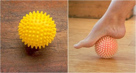 7 Reasons You Should Roll Your Foot Over A Spiky Massage Ball More Exercises