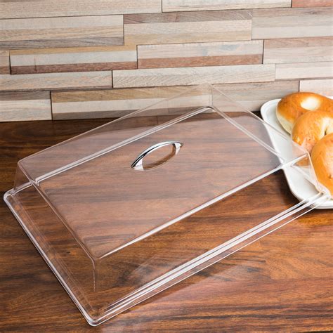 Cal Mil 327 13 Clear Standard Rectangular Bakery Tray Cover 13 X 18