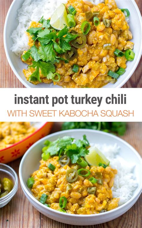 Cook the gravy, stirring constantly. Instant Pot Turkey Chili With Kabocha Squash | Recipe ...