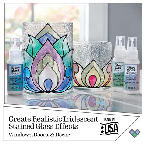Shop Plaid Gallery Glass Iridescent Stained Glass Effect Paint