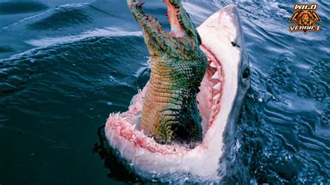 Great White Shark Vs Saltwater Crocodile Wild Verdict