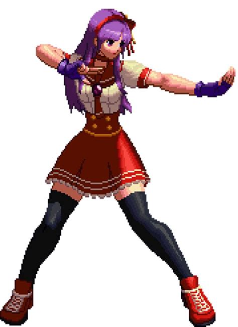 Athena Asamya Kof Xiv King Of Fighters Capcom Vs Snk Girls Characters