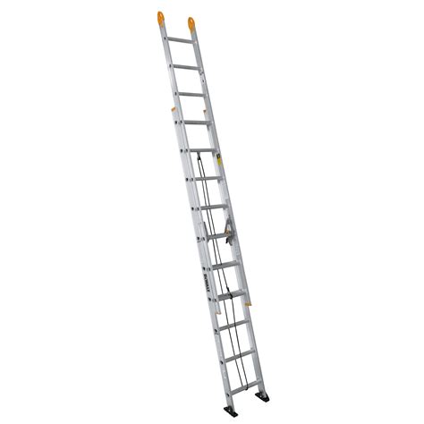20 Ft Aluminum 225 Lb Type Ii Extension Ladder Dxl2220 20 Dewalt