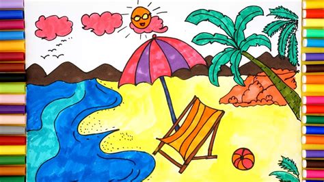 Summer Drawing For Kids At Explore Collection Of
