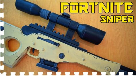 Fortnite Bolt Action Sniper Cosplay Prop Youtube