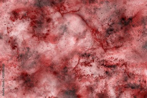 Abstract Blood Background With Splatter Veins Capillaries And
