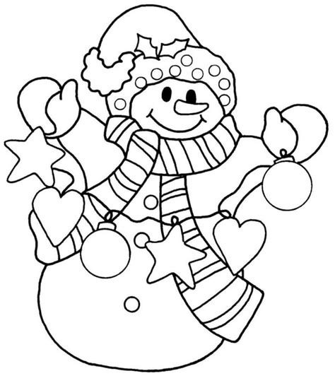 Boneco De Neve Janeiro Inverno Para Colorir Imprimir E Desenhar My