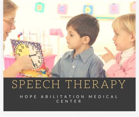 Advantages Of Speech Therapy Dubai Hope Amc