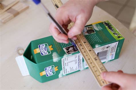 How To Upcycle A Milk Carton Into A Basket Milk Carton Milk Carton