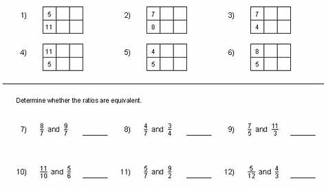 ratio worksheets grade 6