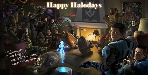 Bungie Holiday Card Halo Alpha Fandom