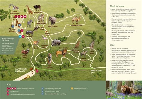 Longleat Safari Park Map Verjaardag Vrouw 2020