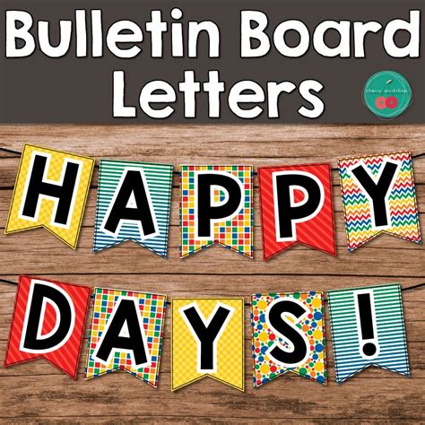 Bulletin Board Letters In Primary Colors Awesome Addition