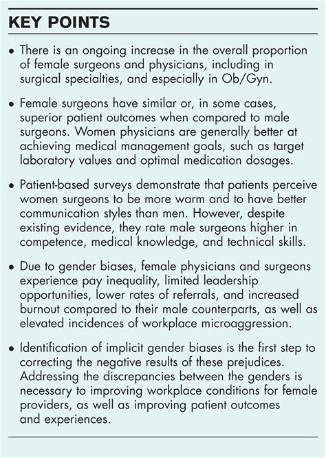 The Surgical Gender Gap The Impact Of Surgeon Gender In Med
