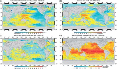 Spatial Trend Patterns In Altimetry Based Sea Level Over 19932012