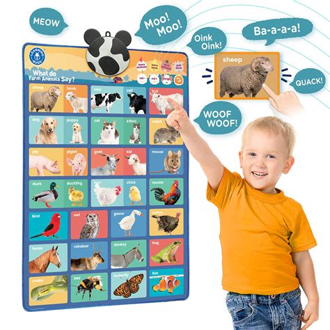Buy Learning Bugs What Do Farm Animals Say Interactive Educational