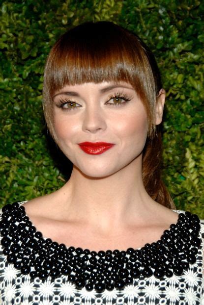 Hairstyle Idea Heres How You Can Copy Christina Riccis Bangs
