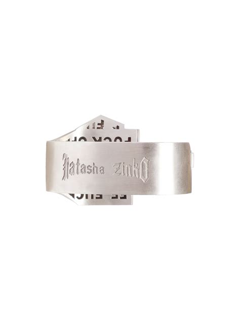 Middle Finger Bracelet Natasha Zinko