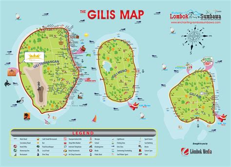 Gili Islands Mapa 2048x1479 