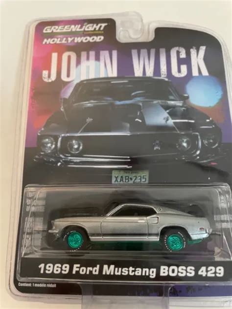 Greenlight Green Machine John Wick Ford Mustang Boss Hollywood Picclick