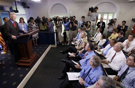 White House Unveils New Press Room Photo 1 Pictures Cbs News