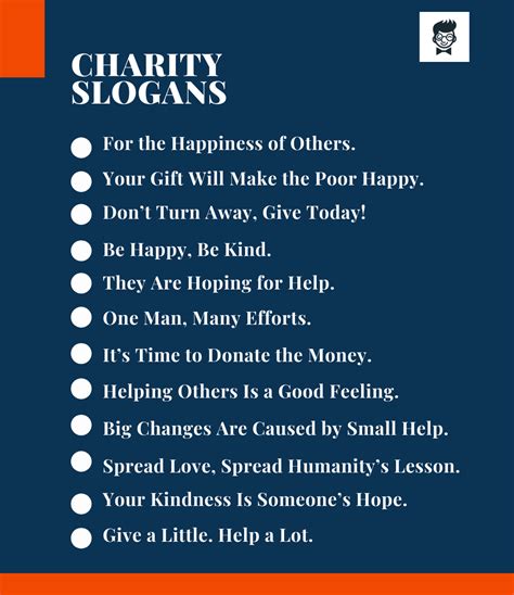 Charity Donation And Ngo Slogans Taglines Generator Guide