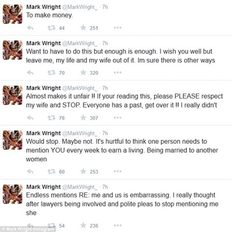 Lauren Goodger Blasts Mark Wright Again And Brands Twitter Rant Embarrassing Daily Mail Online