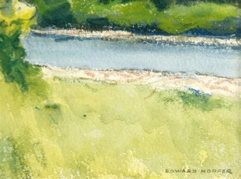 Edward Hopper Rain On River For Sale At 1stdibs